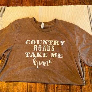 Boutique Tee - Country Roads